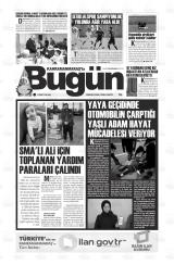 KAHRAMANMARAŞ'TA BUGÜN