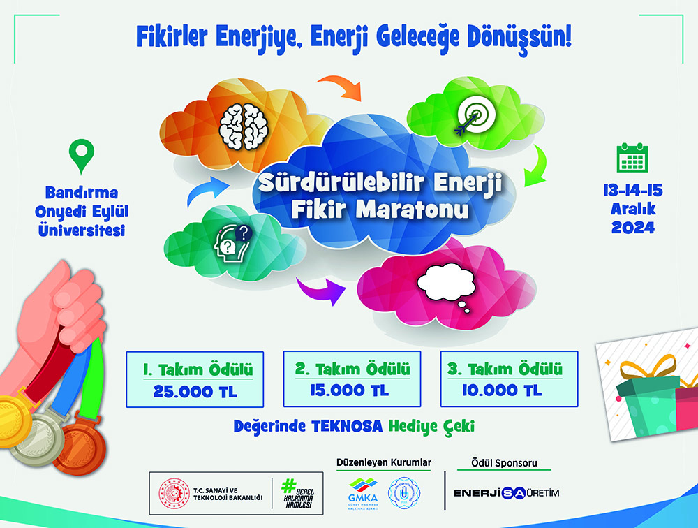 GMKA ve Bandırma O.E. Üniversitesi iş birliğinde Sürdürülebilir Enerji Yarışması