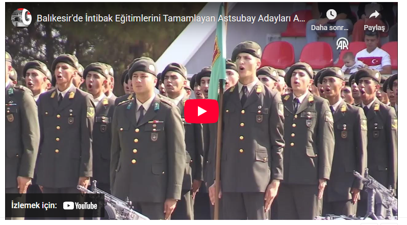 Astsubay Adayları Ant İçti