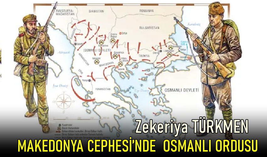 1. Dünya Savaşı Makedonya Cephesinde Osmanlı Ordusu