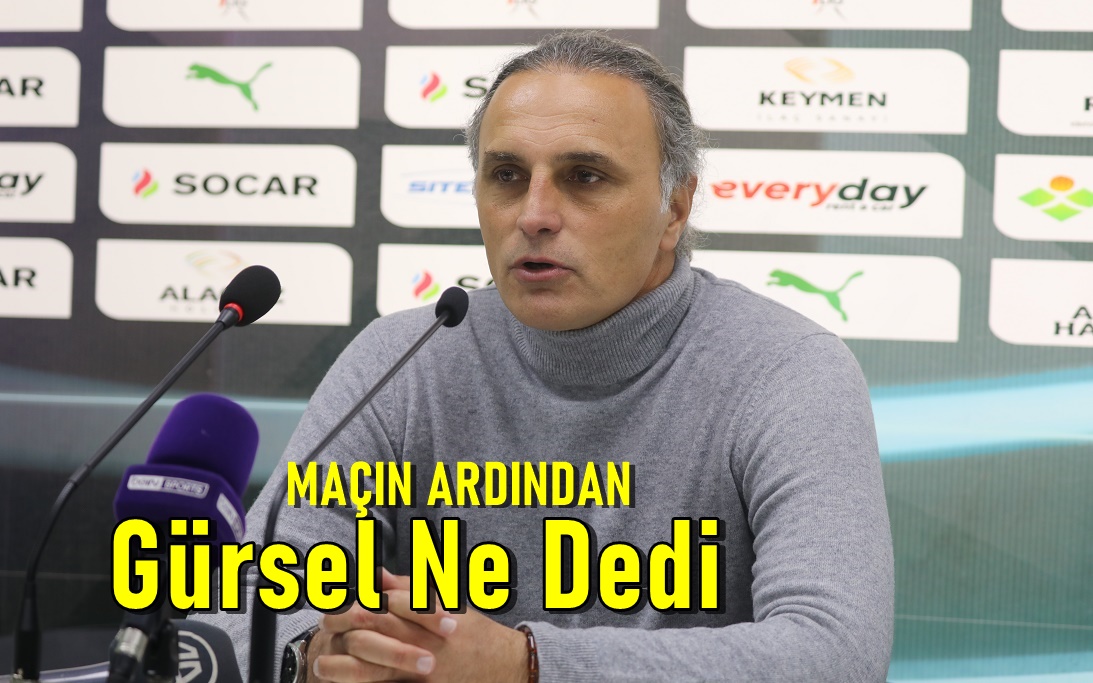 Iğdır FK – Bandırmaspor. Maçın ardından Mustafa Gürsel