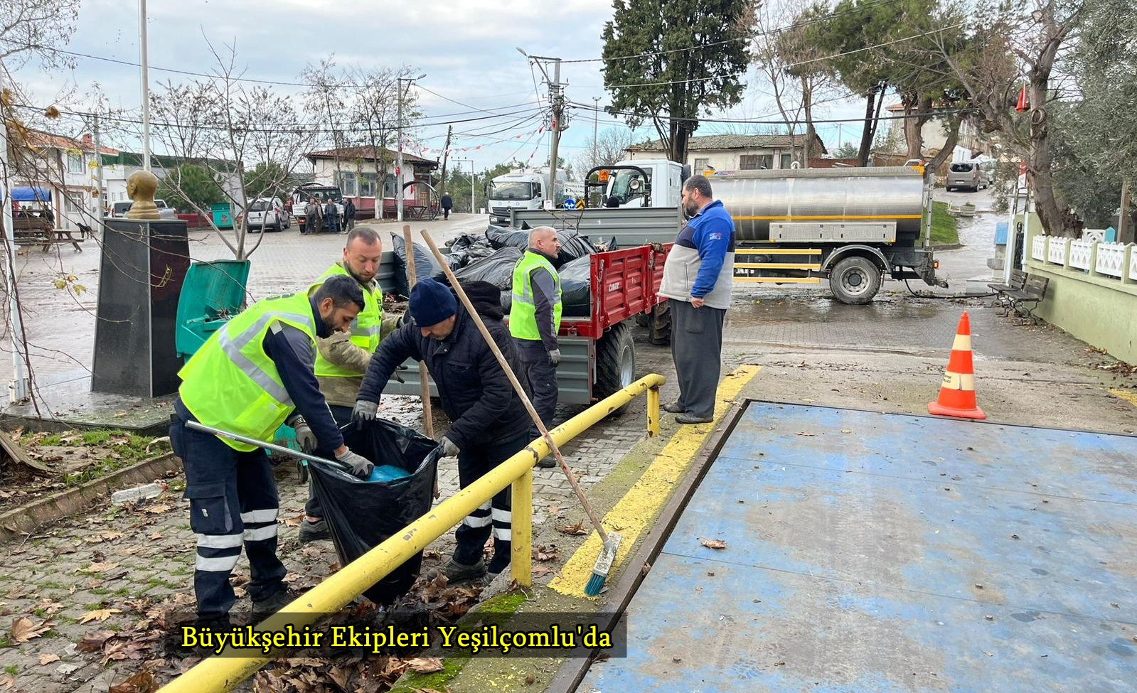 Yeşilçomlu’ya Büyükşehir Eli