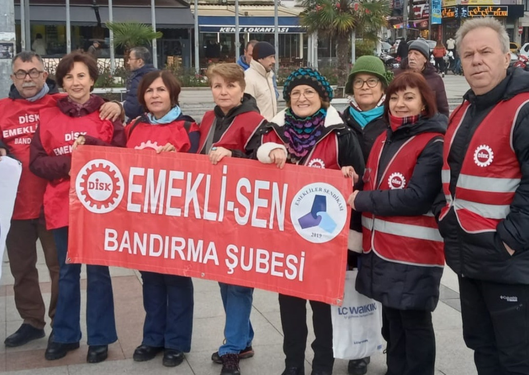 Disk Emekli Sen “En düşük emekli maaşı asgari ücret düzeyinde belirlenmelidir!”