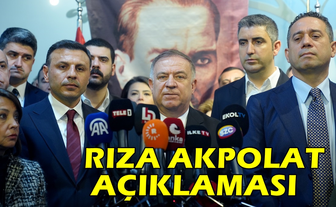 CHP Genel Başkan Yardımcısı Gökhan Zeybek’ten Rıza Akpolat Açıklaması