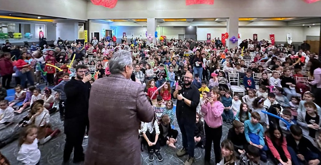 Çocuklar Doyasıya Eğlendi