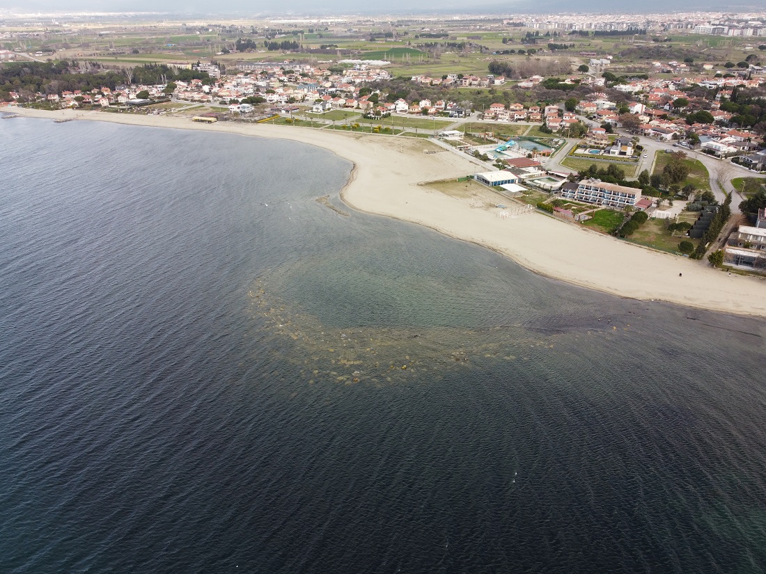 Denizin Çekilmesiyle 2 Bin 500 Yıllık  Adramytteion  Ortaya Çıktı