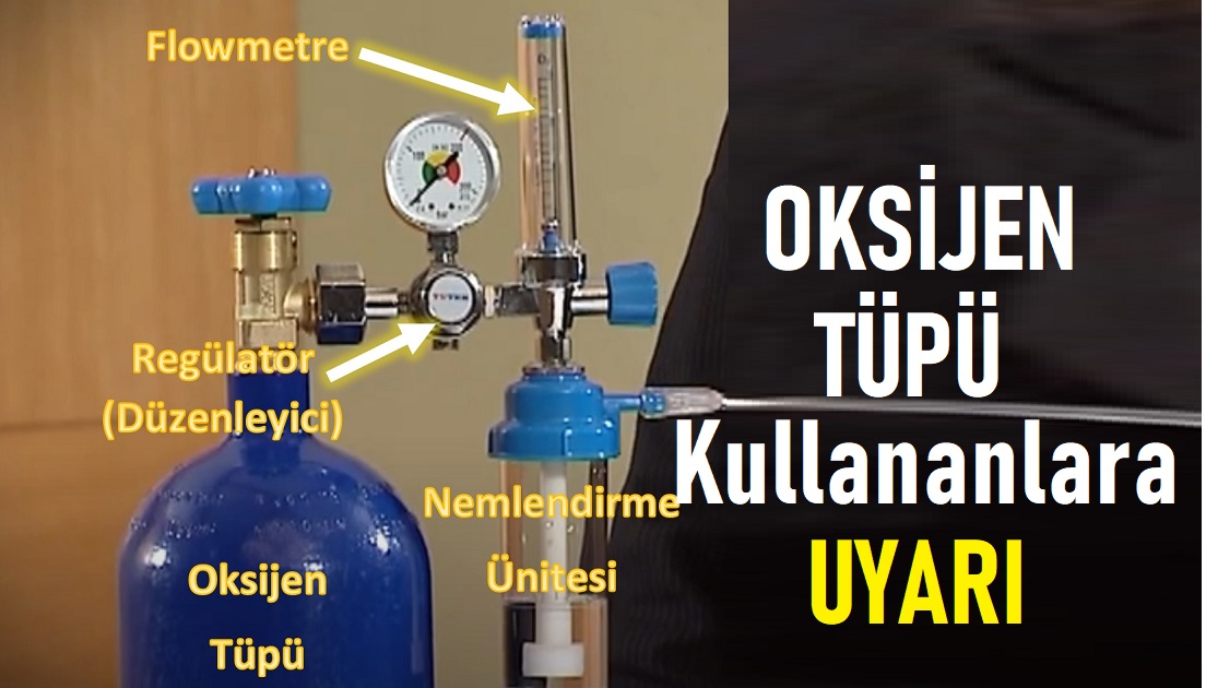 Oksijen Tüplerinin Güvenli Kullanımına ÇAĞRI