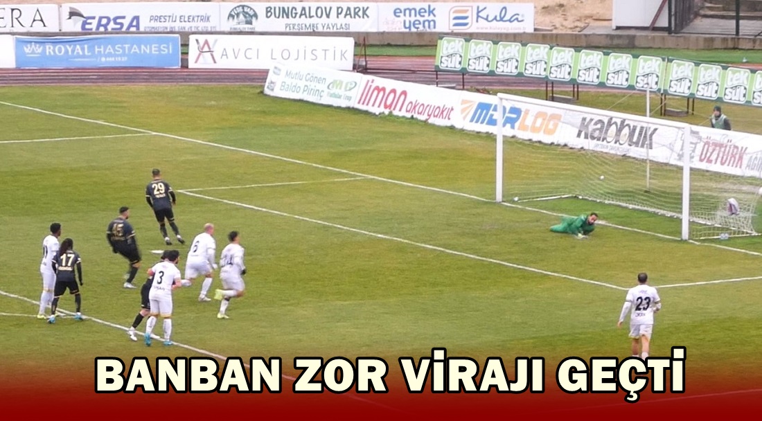 Bandırmaspor: 1 –  İstanbulspor: 0