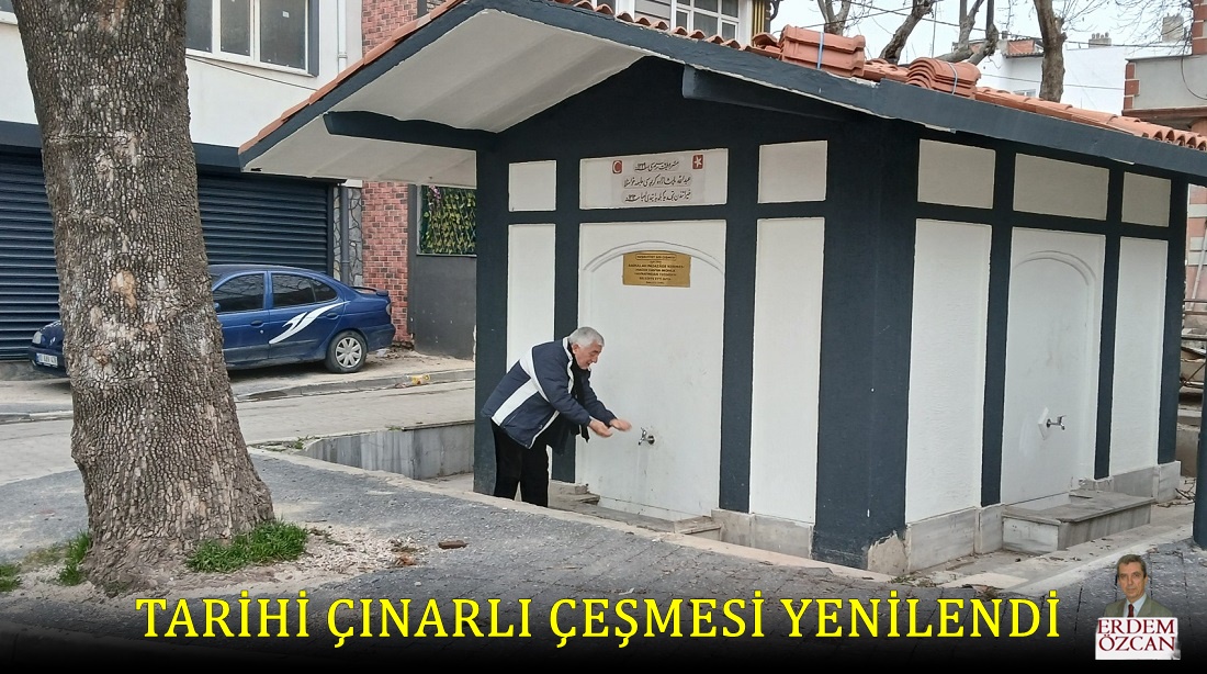Tarihi Çınarlı Çeşmesi Yenilendi