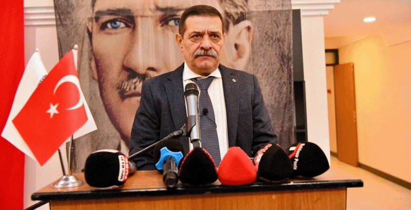 BTT Genel Müdürü Ömür Mustafa Boyuer Basın Toplantısından..