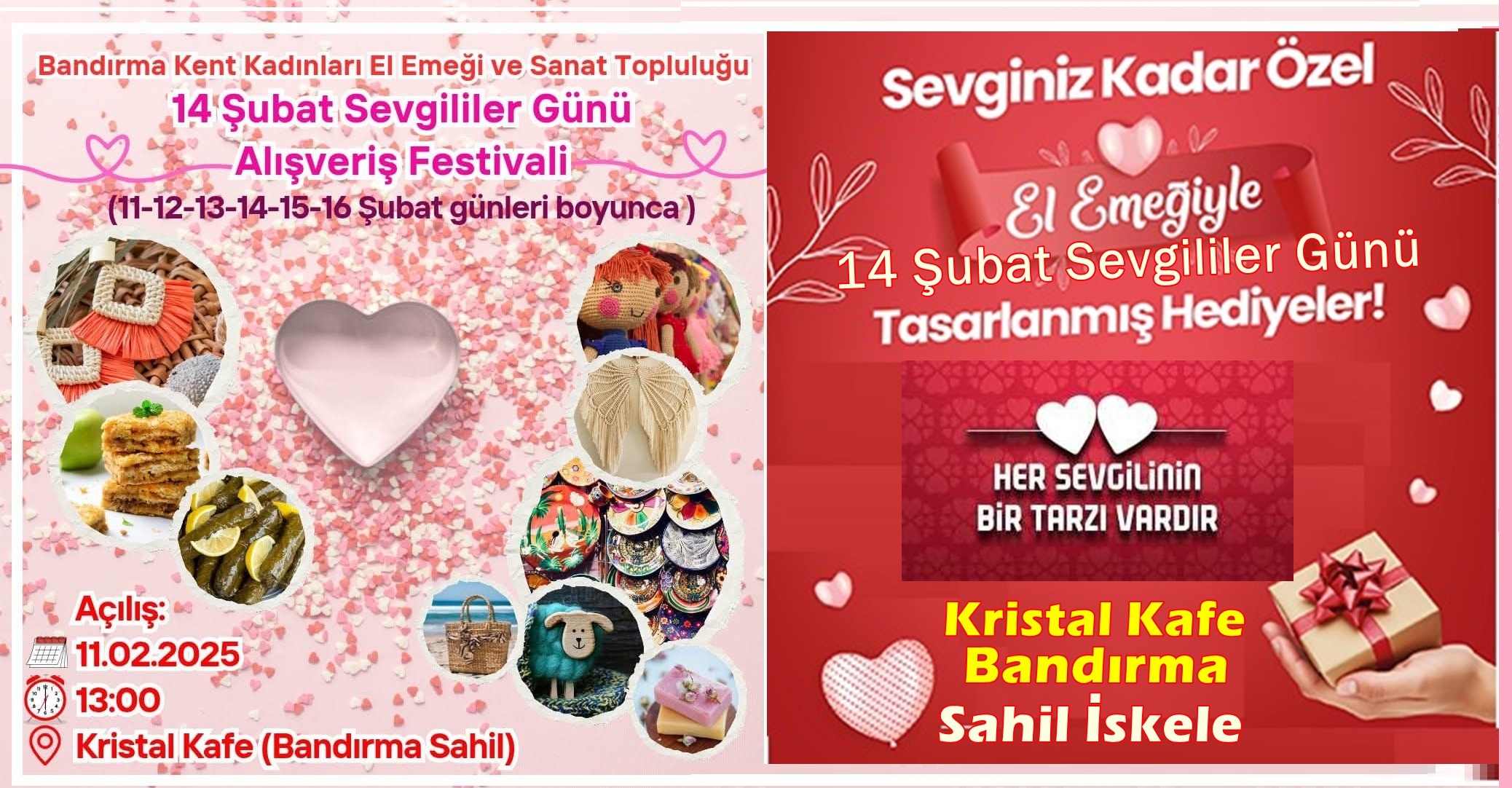 Bandırma’da Kadın El Emeği 14 Şubat Festivali