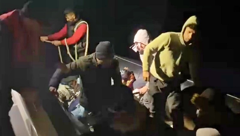 Çanakkale’de 39 düzensiz göçmen yakalandı