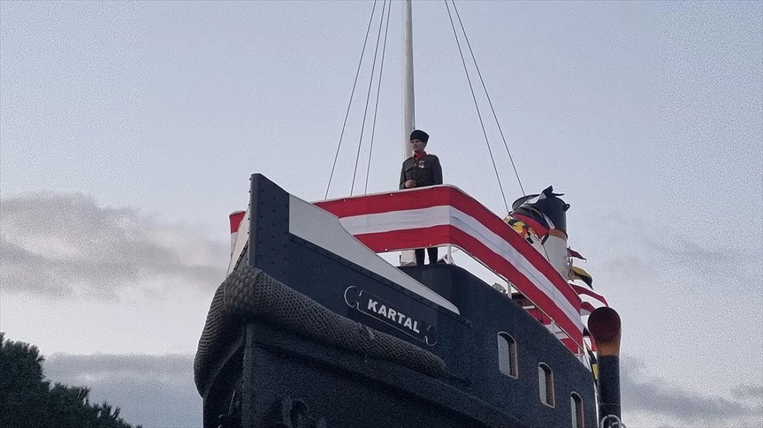 Atatürk’ün “Geldikleri gibi giderler” sözünü söylediği İstimbot Çanakkale Deniz Müzesi’nde