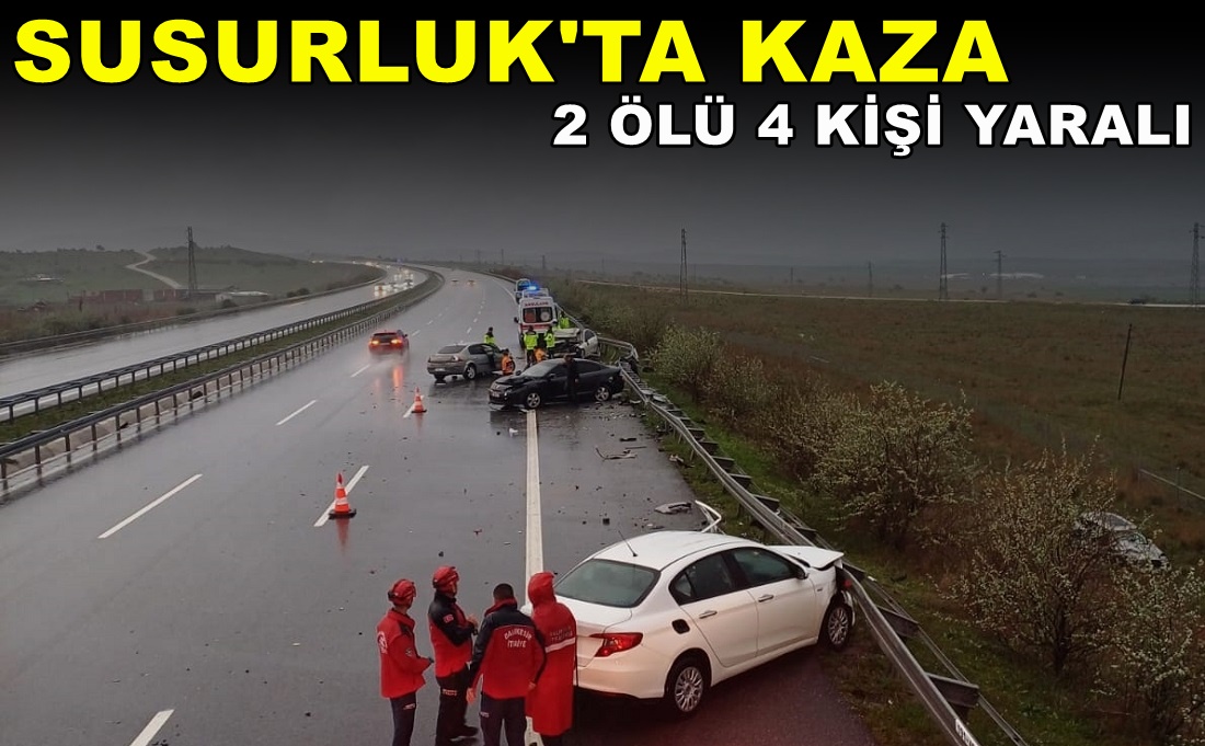 Susurluk’ta Kaza 2 Kişi öldü, 4 Kişi Yaralandı