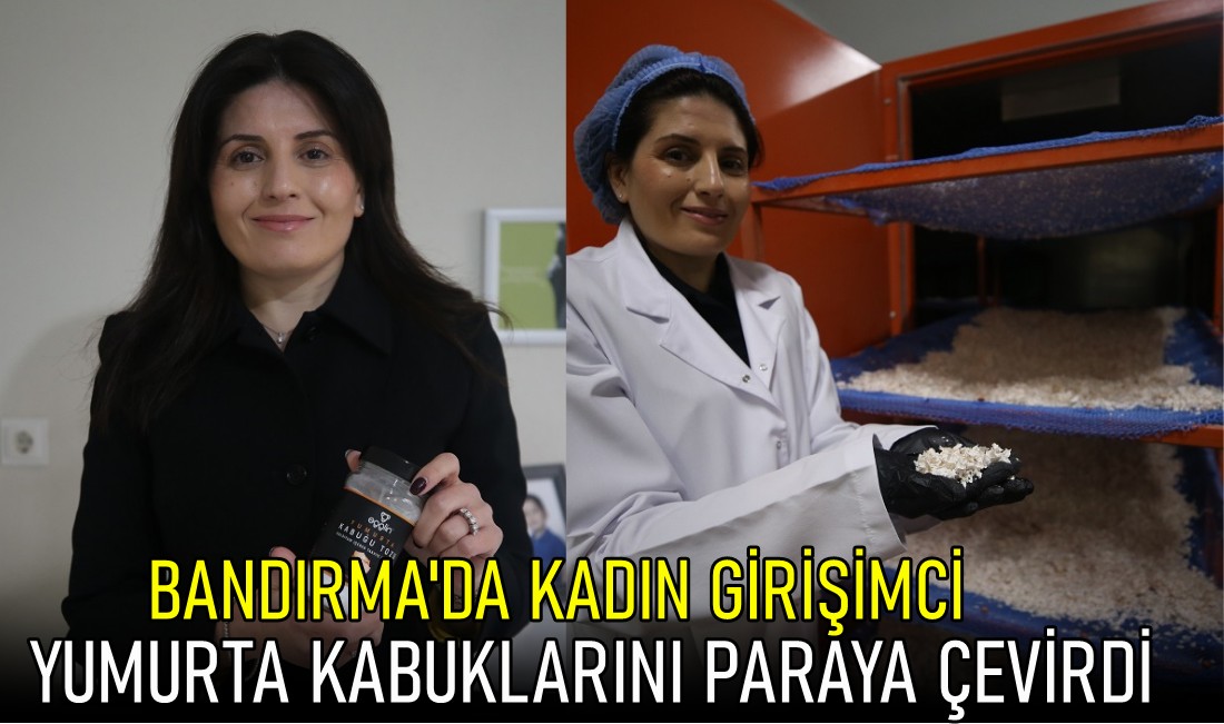 Kadın Girişimci Yumurta Kabuğundan Kalsiyum, Zarından Protein Üretiyor