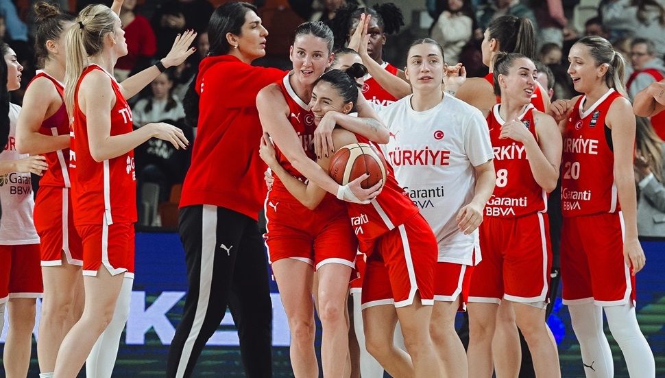 Milli Kadın Basketbol Takımı’nın 2025 Avrupa Şampiyonası rakipleri belli oldu