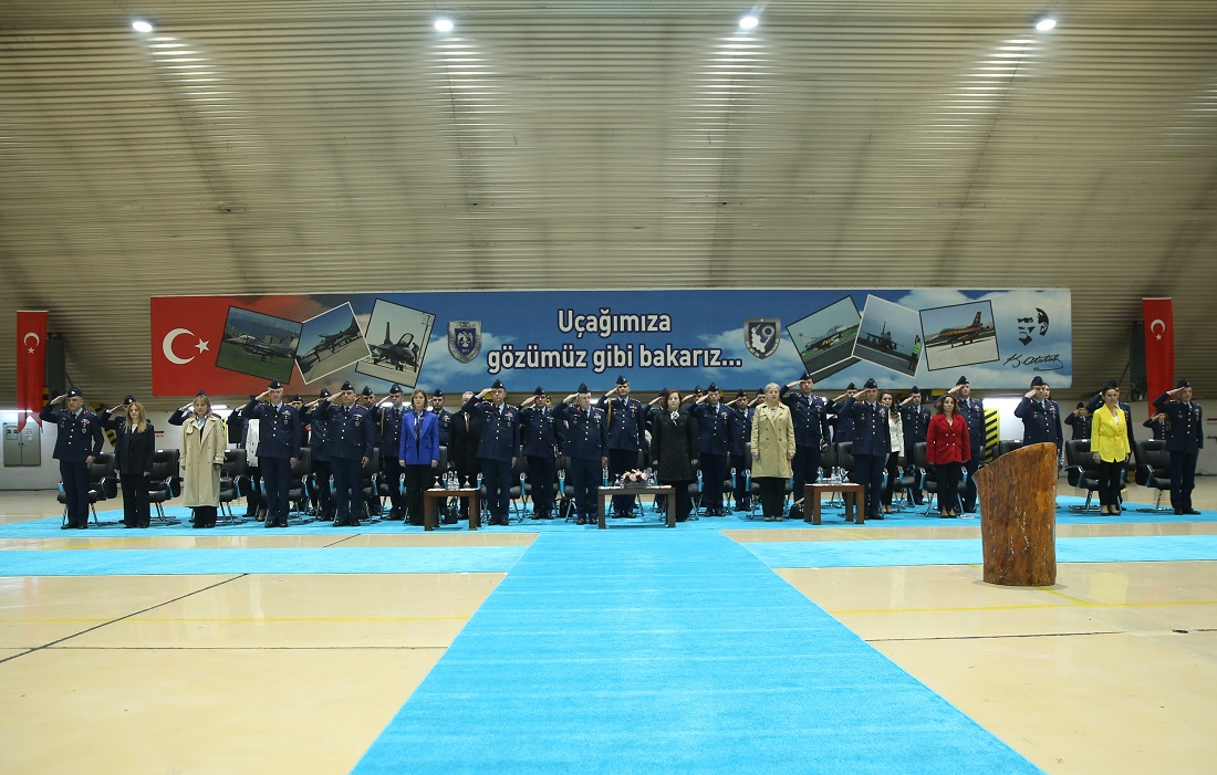 Balıkesir’de F-16 Tipte Tam Harbe Hazırlık Eğitimi Mezuniyet Töreni Yapıldı