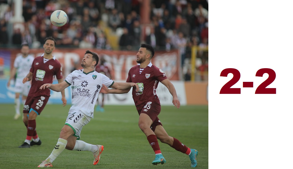 Teksüt Bandırmaspor: 2 – Kocaelispor: 2