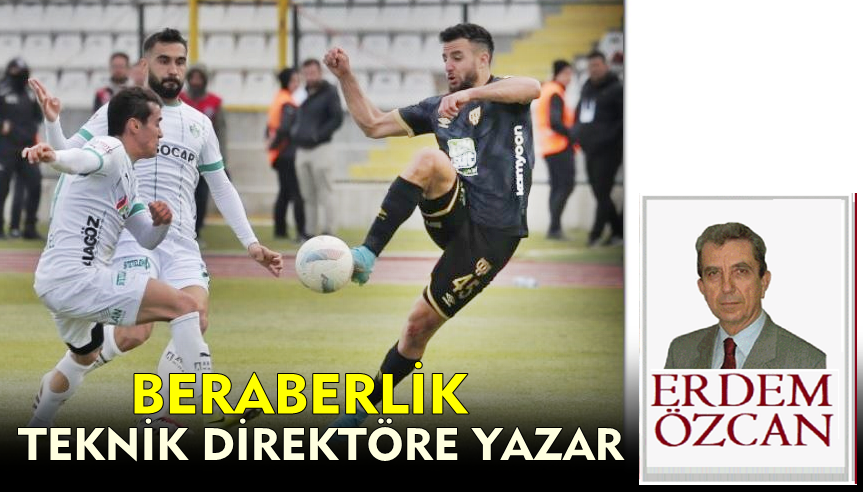 Beraberlik Teknik Direktöre Yazar