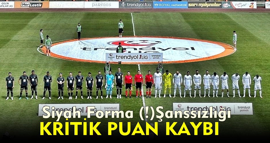 Teksüt Bandırmaspor: 1 – Alagöz Holding Iğdır FK: 1