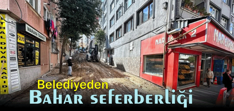 Bandırma Belediyesi’nden Kent Genelinde Bahar Seferberliği