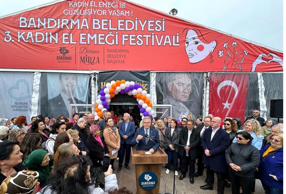 Bandırma Kadın El Emeği Festivali 13 Nisan’a Kadar Sürecek