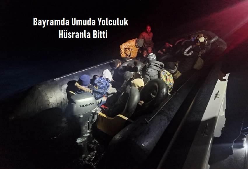 Balıkesir’de 35 düzensiz göçmen yakalandı