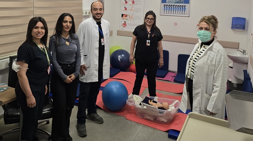 Havran Devlet Hastanesinde Gebe Okulu açıldı