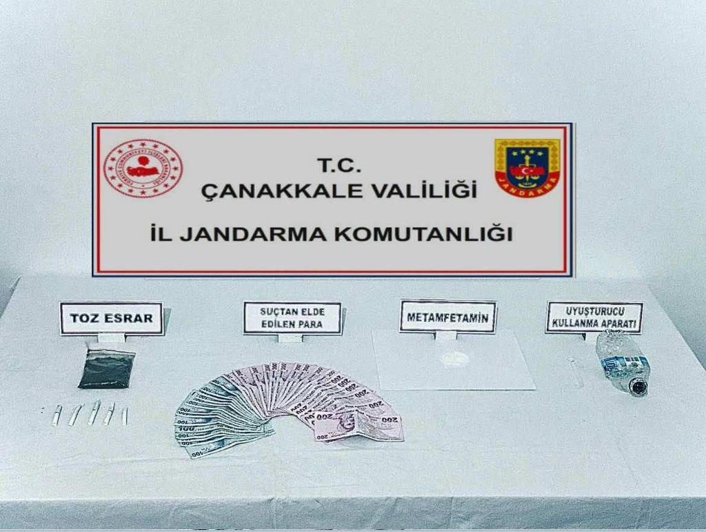 Çanakkale’de uyuşturucu operasyonunda gözaltına alınan 2 zanlı tutuklandı