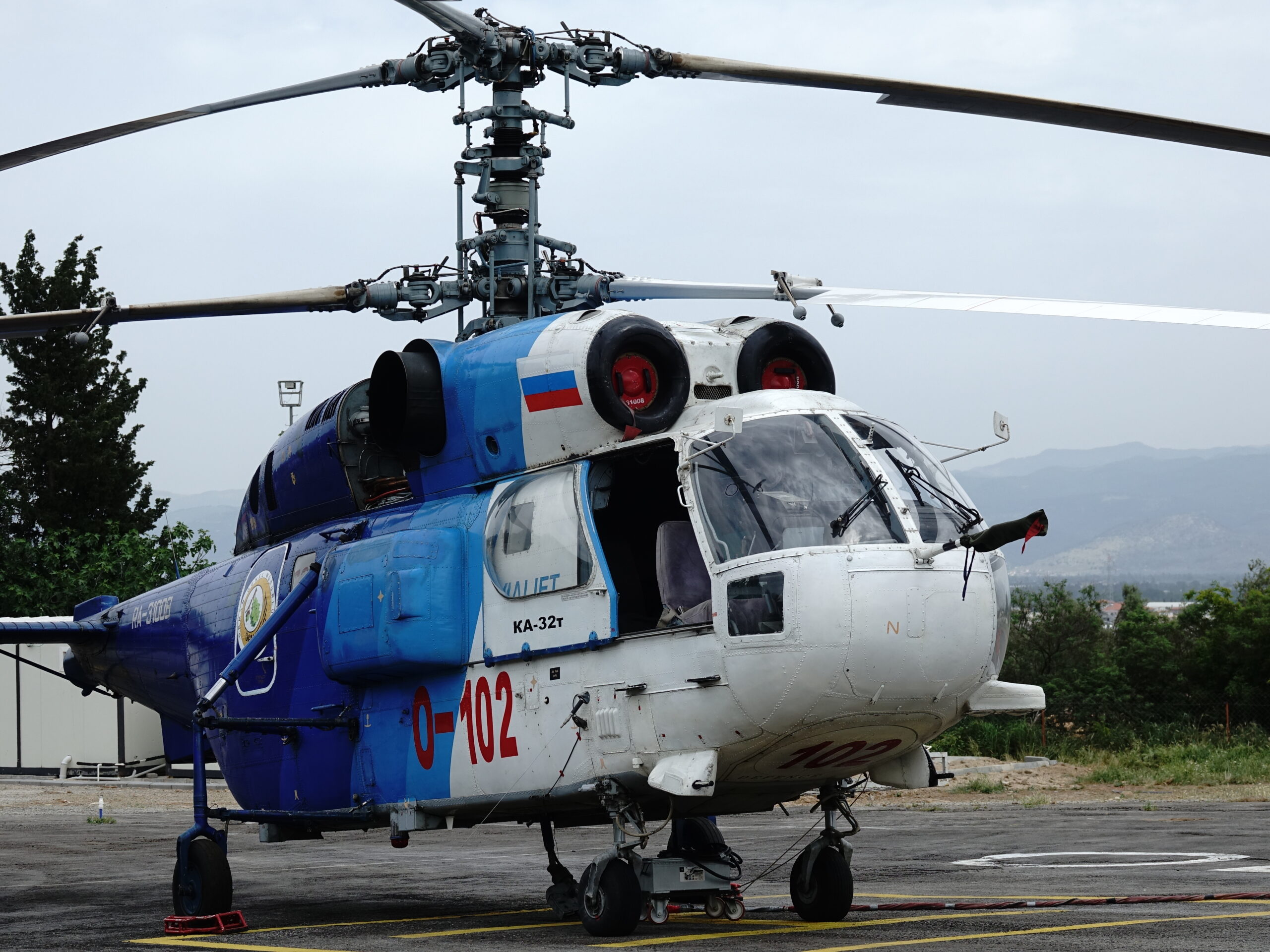 Balıkesir’de yangın söndürme helikopteri göreve başladı