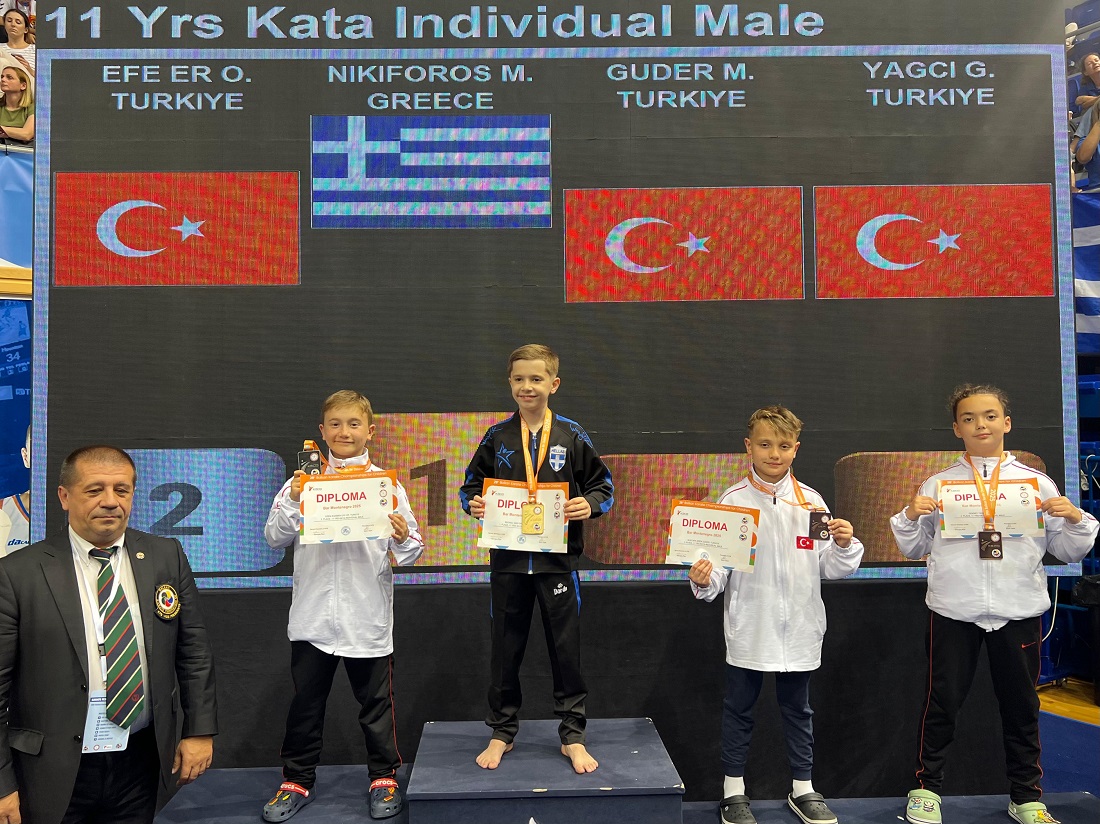 Manyaslı Karateciler Balkan Şampiyonası’ndan Madalyalarla Döndü