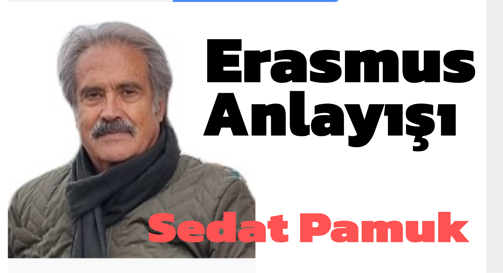 Erasmus Anlayışı
