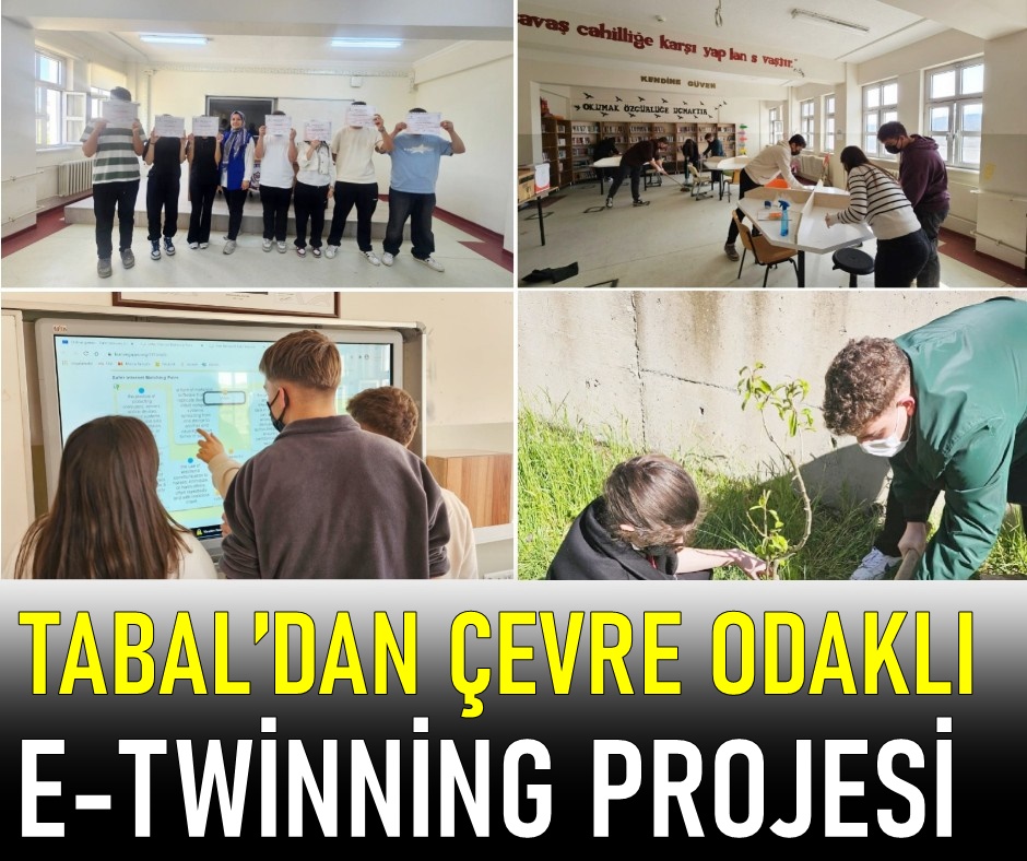 Tabal’dan Çevre Odaklı E-TWİNNİNG Projesi
