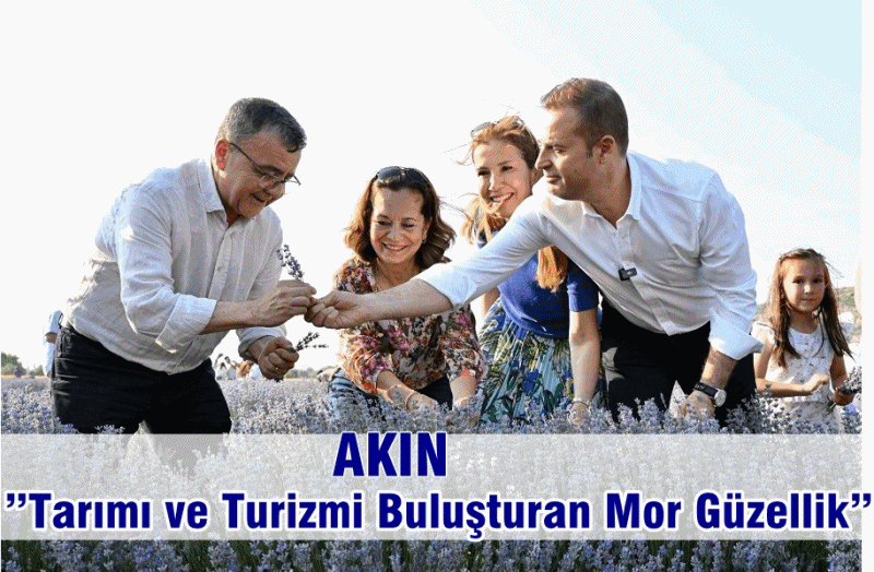 ”Tarımı ve Turizmi Buluşturan Mor Güzellik”