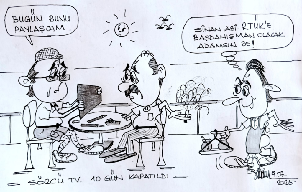 Sözcü TV neden kapatıldı ? /Sinan Beyhan Çizdi