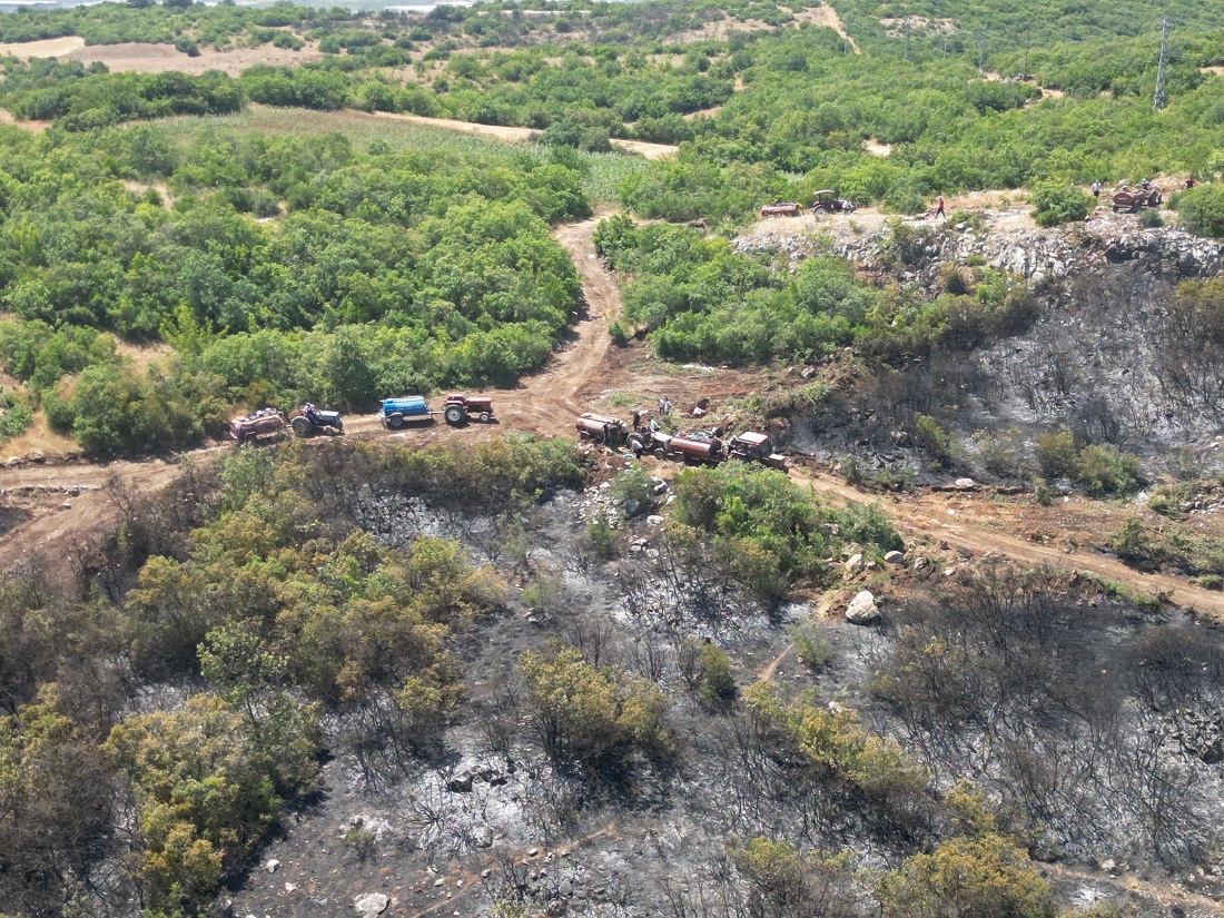 Mustafakemalpaşa’da Çıkan Orman Yangınına İlişkin 1 Şüpheli Tutuklandı