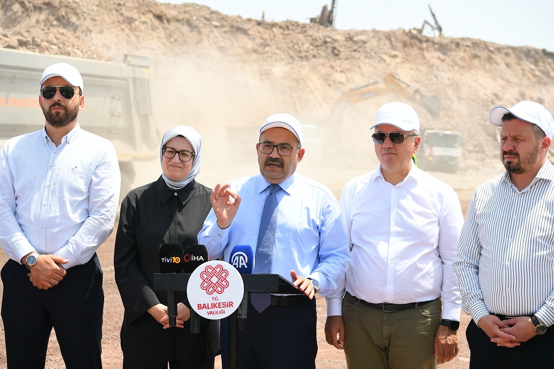 Balıkesir’de Tarıma Dayalı İhtisas OSB’de Altyapı Çalışmaları Başladı