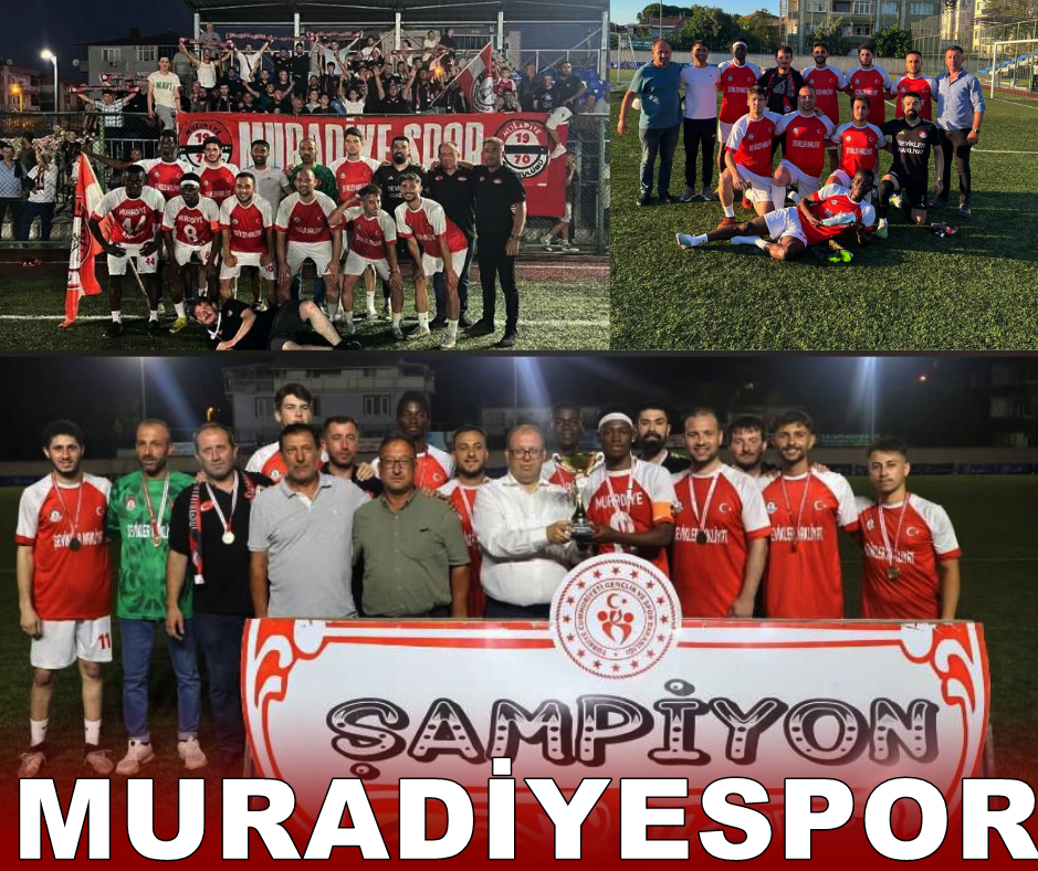 Susurluk Kaymakamlık Futbol Turnuvası Şampiyonu Muradiyespor