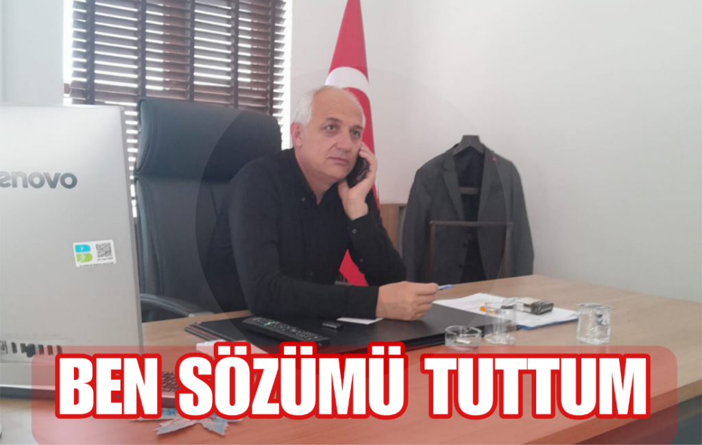 Başkan Karakoyun “Ben Sözümde Durdum Sıra Taraftarda..”