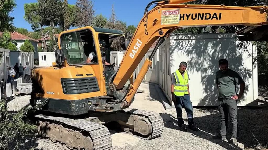 Alacaatlı Köyünde 10 Konteynerin Kurulumu Tamamlandı