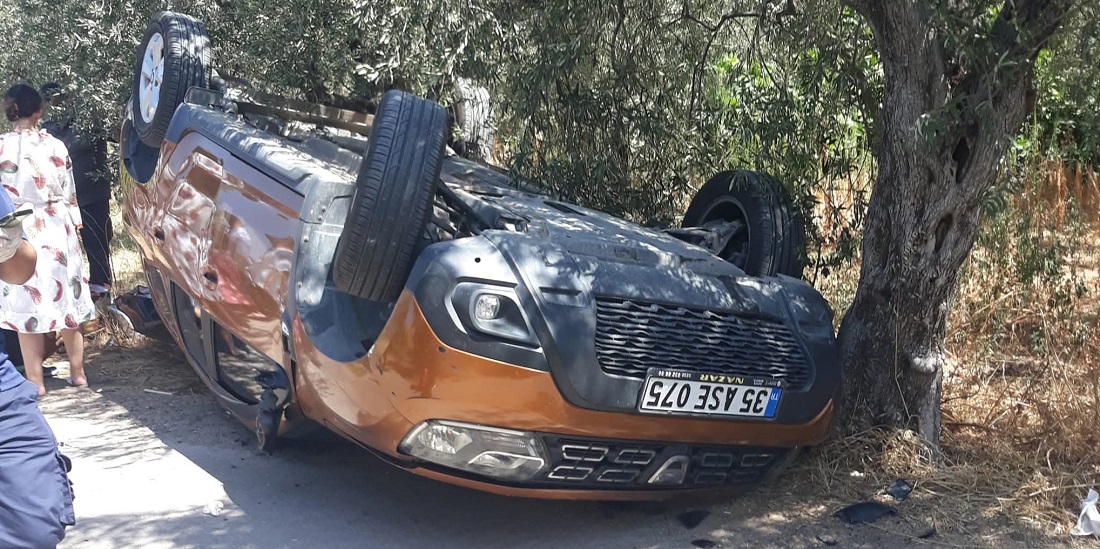 Erdek’te Takla Atan Otomobildeki 5 Kişi Yaralandı