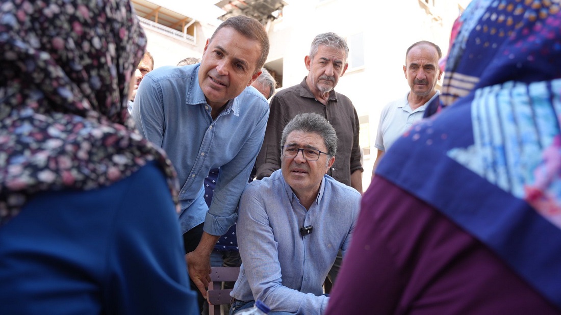 CHP Genel Başkan Yardımcısı Aytekin Depremin Yaşandığı Sındırgı’yı Ziyaret Etti
