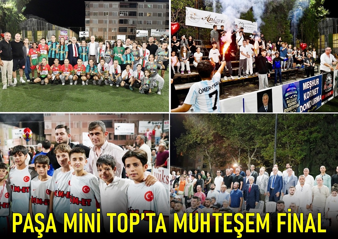 Paşa Mini Top’ta Muhteşem Final
