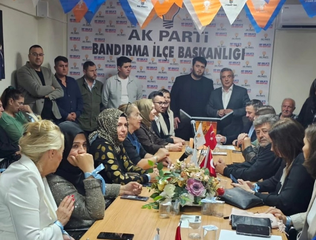 AK Parti Bandırma İlçe Danışma Meclis Toplantısı Gerçekleştirildi