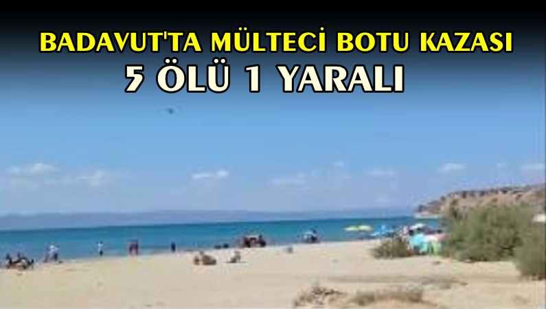 Ayvalık’ta Sahil Güvenlik Botu İle Mülteci Botu Çarpıştı. 5 Ölü