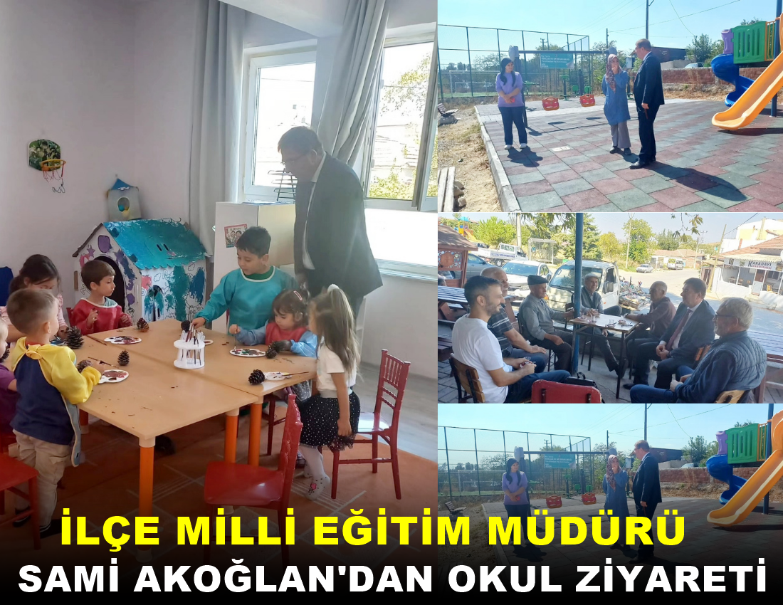 Susurluk İlçe Millî Eğitim Müdürü Sami Akoğlan’ın Ziyareti