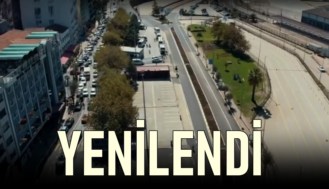 İDO Önü Liman Sahası Yenilendi