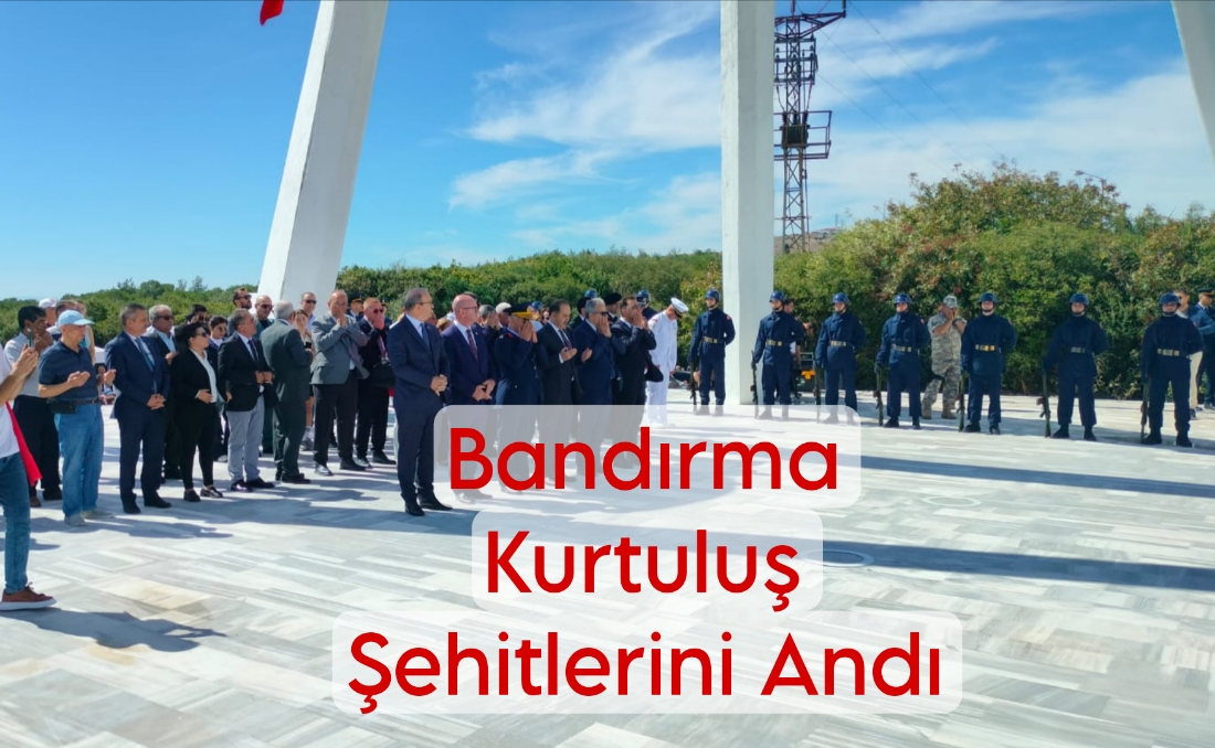 Bandırma 103.Kurtuluş Yıldönümünü Törenle Kutladı