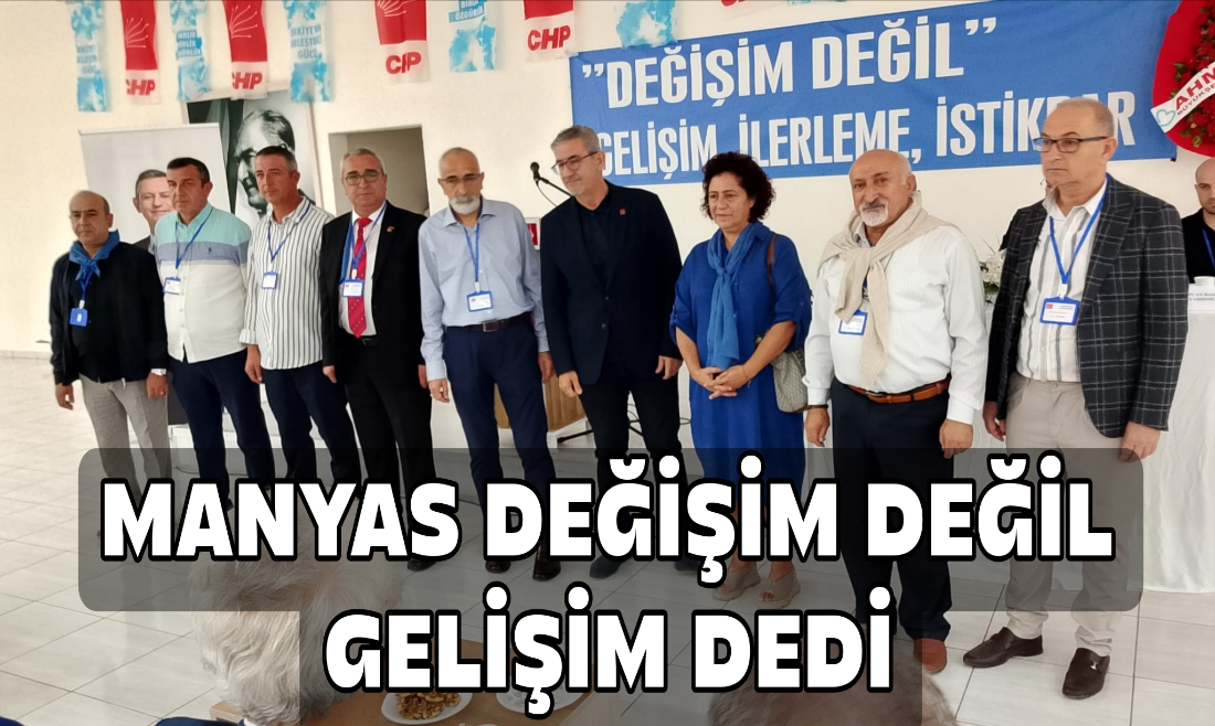 CHP Manyas İsfendiyar Ülker’le Devam Dedi
