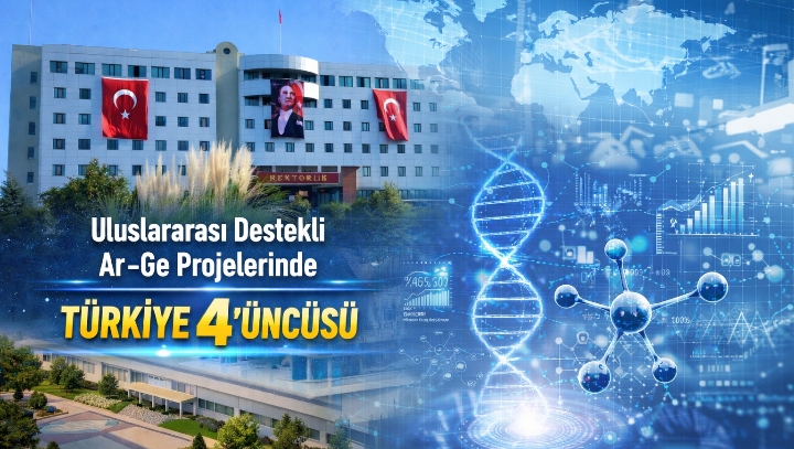 BAÜN Ar-Ge Proje Alanında 4.Oldu